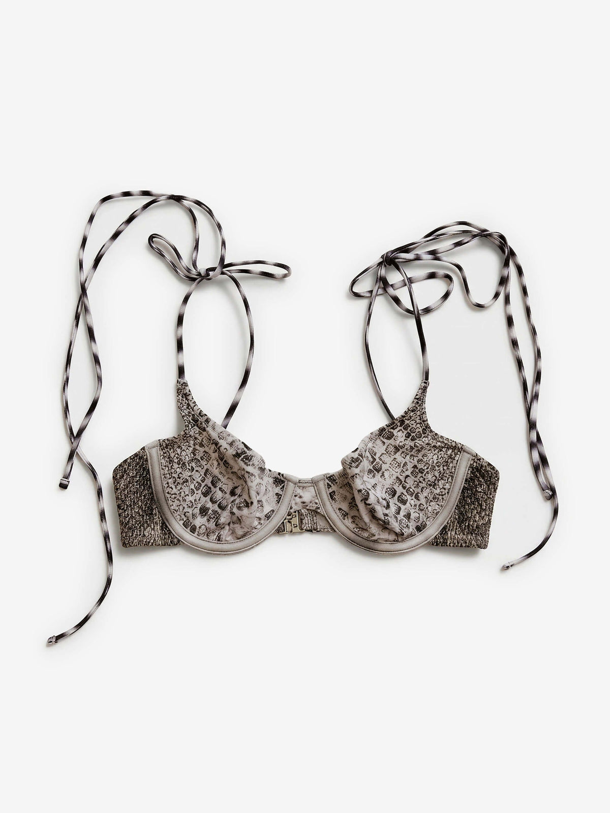 Main Rose Underwire Bikini Top Snake