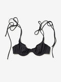 Main Rose Underwire Bikini Top black