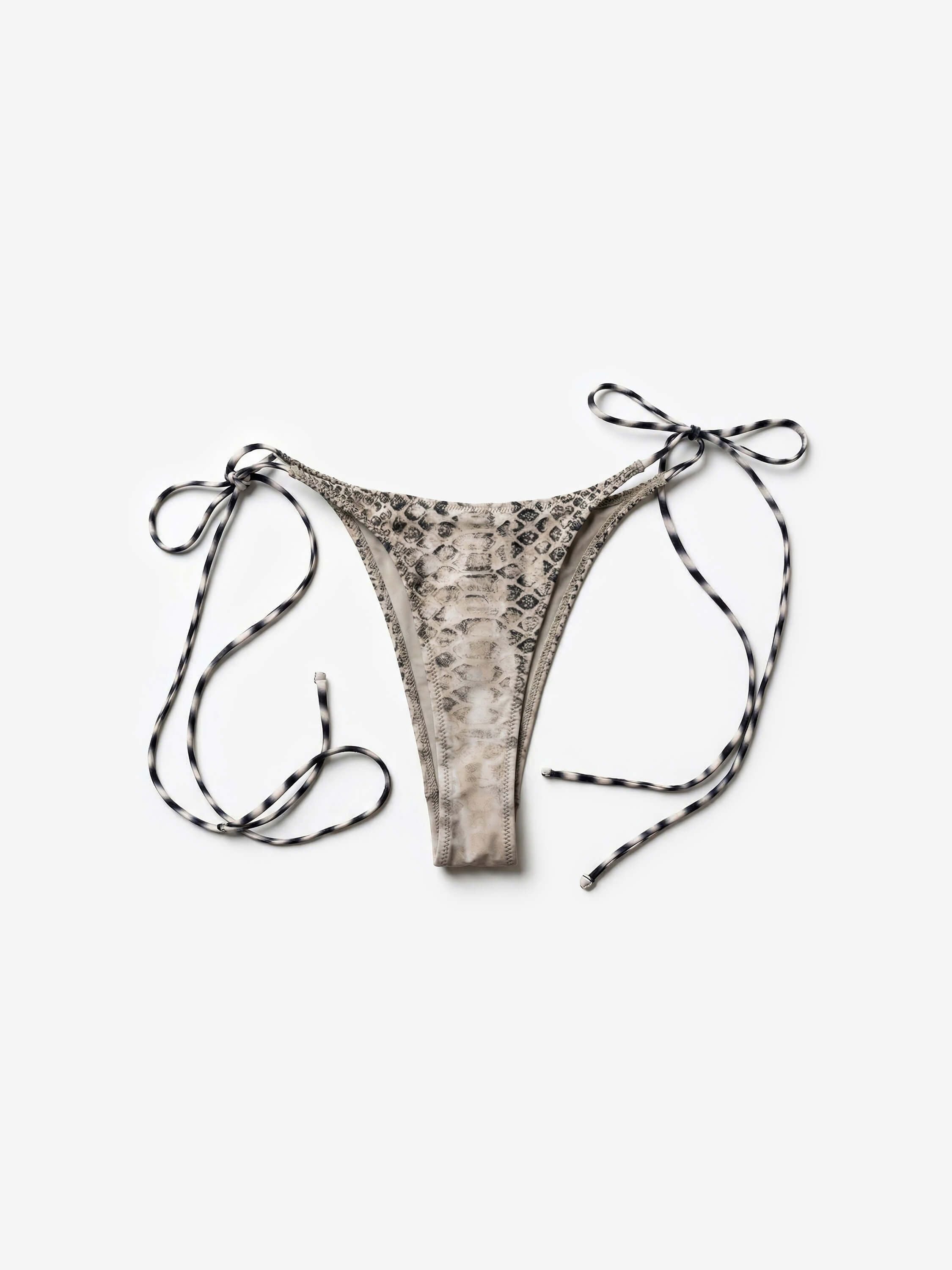 Tie Bikini Bottom Snake