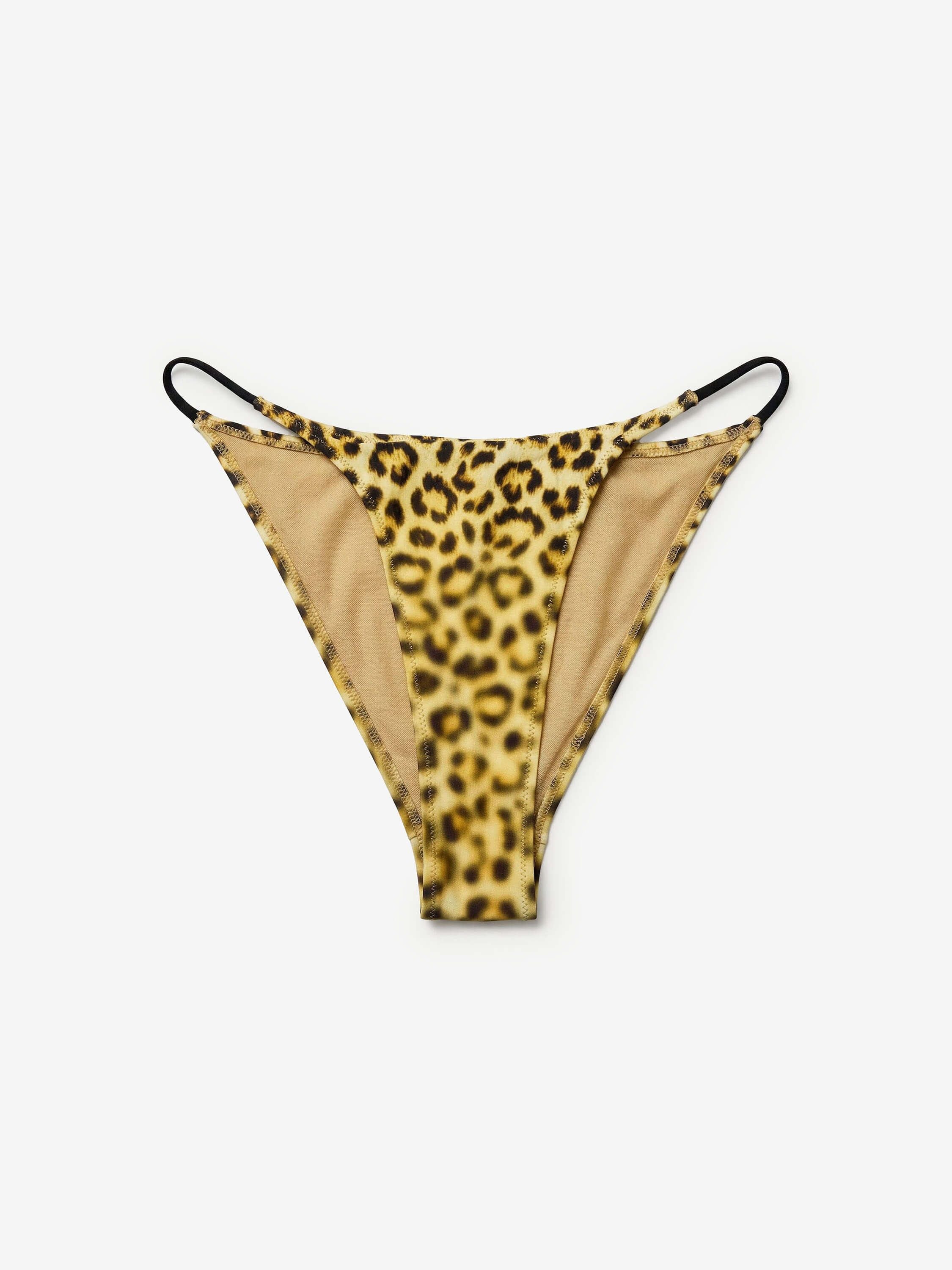 Minimal Brief Bikini Bottom Leopard