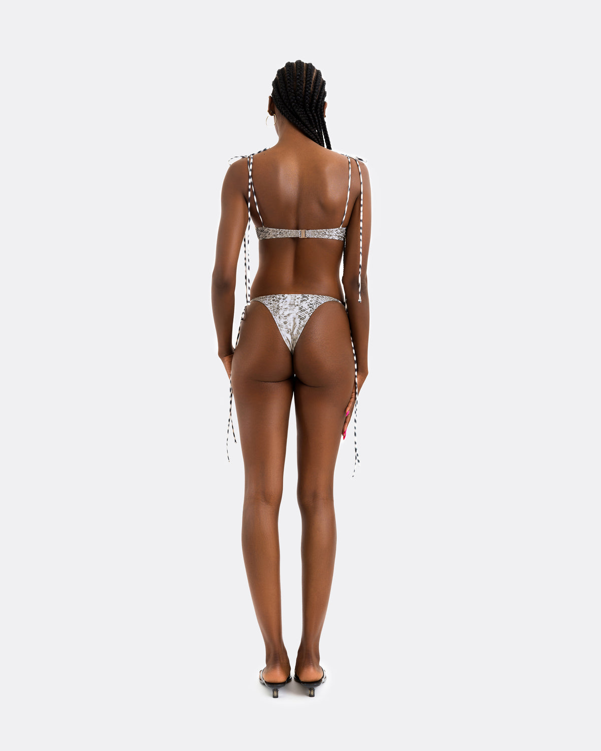 Low Tide Tie Bikini Bottom, Python