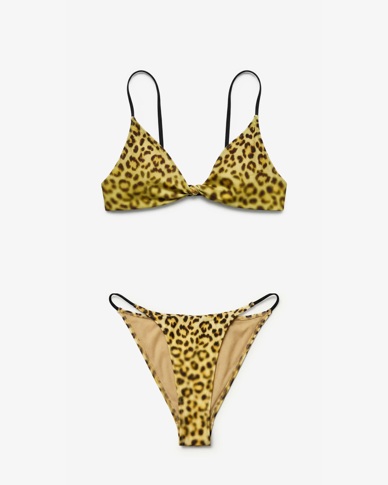 Heat Twist Tanga Set, Leopard