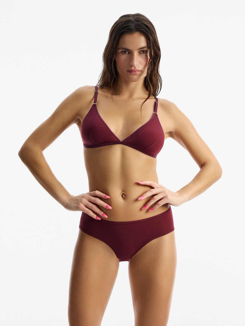 Micro Flex Hipster, Burgundy