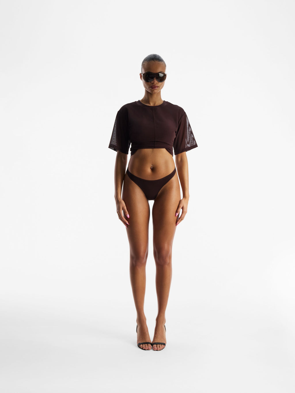 Pure Modal Thong, Espresso