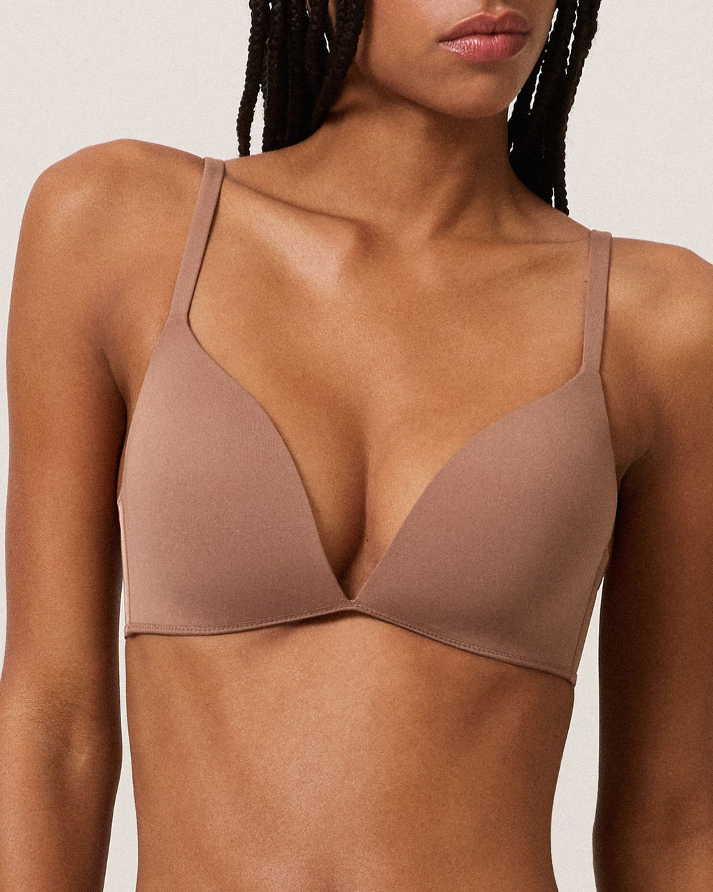 Micro Flex T-Shirt Bra, Taupe