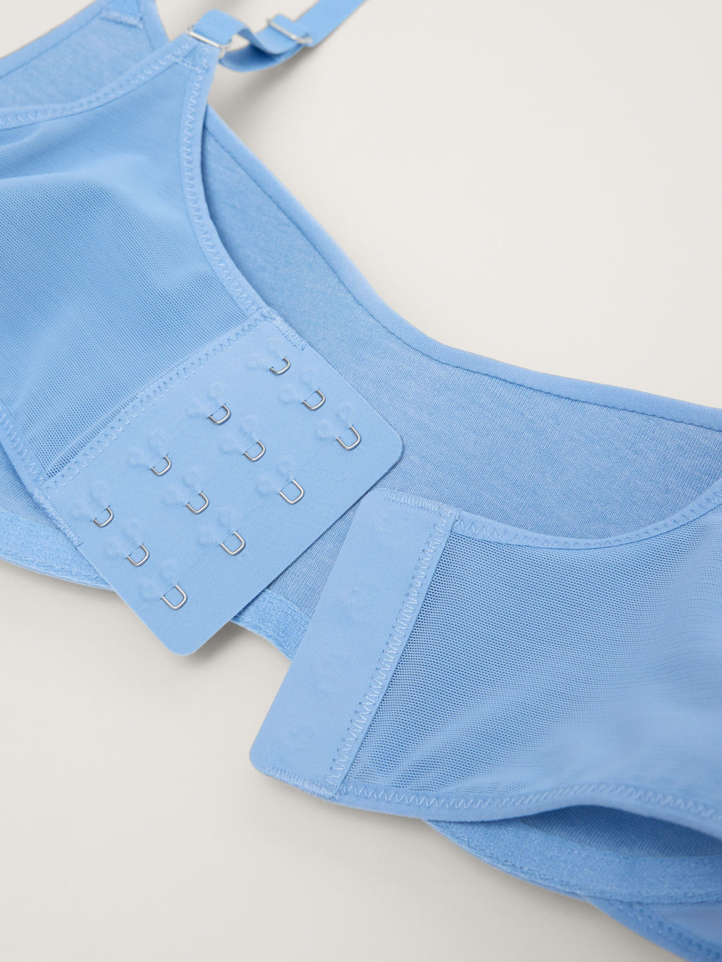 Micro Flex Scoop Bra, Steel Blue