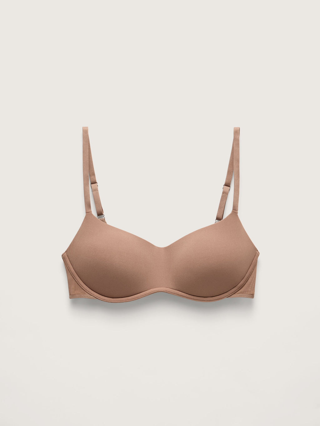 Micro Flex Scoop Bra, Taupe