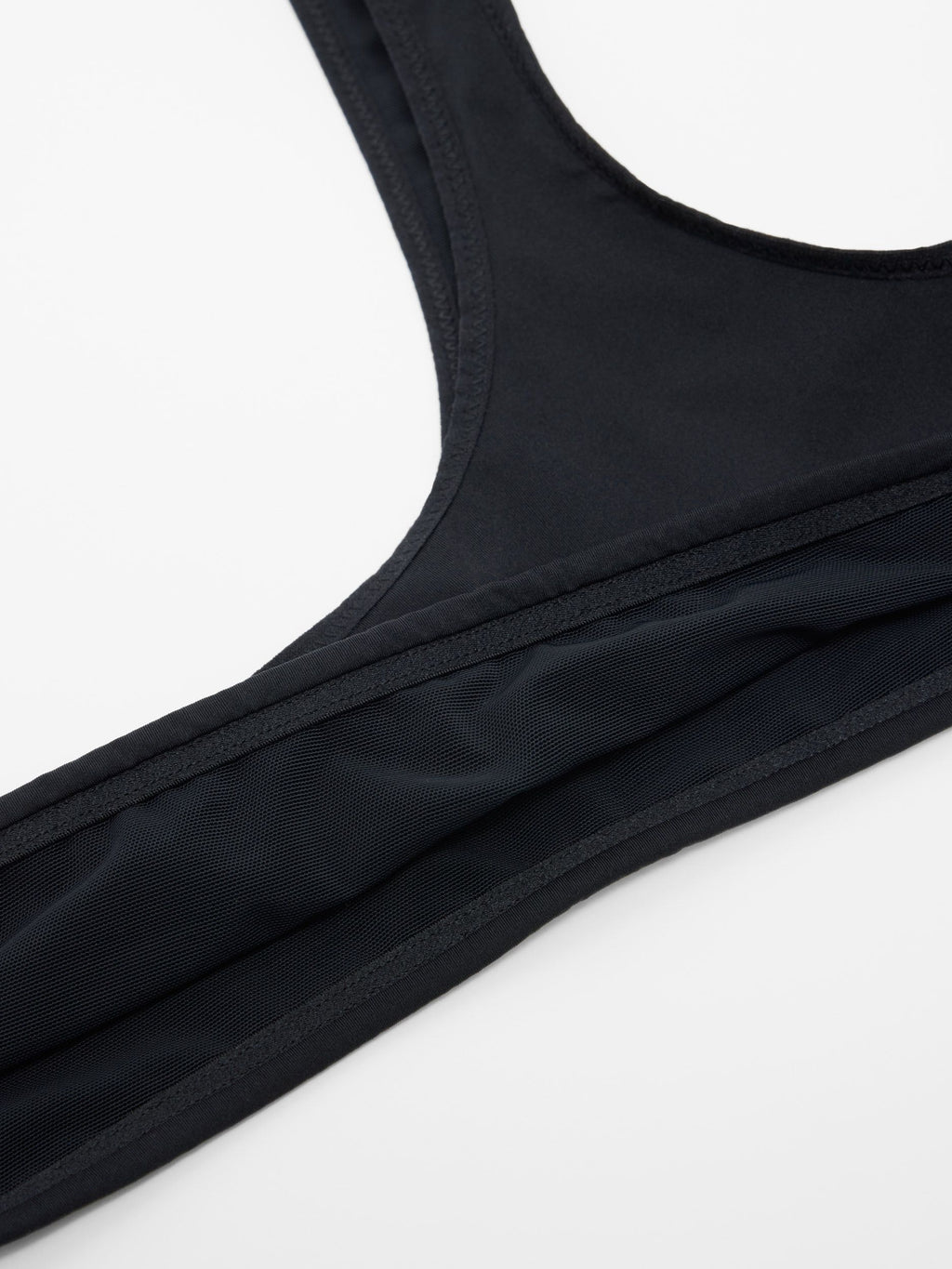 Micro Flex Minimal Scoop Bralette, Black