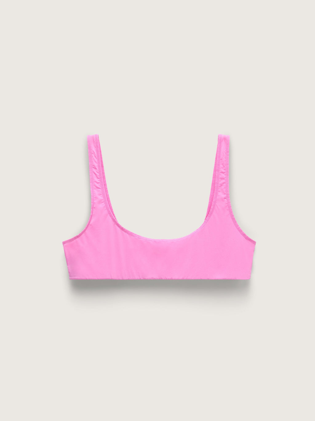 Micro Flex Minimal Scoop Bralette, Fuchsia