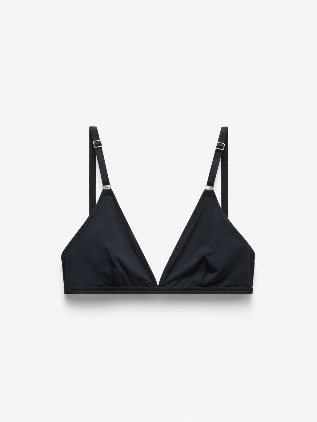 Micro Flex Triangle Bralette, Black