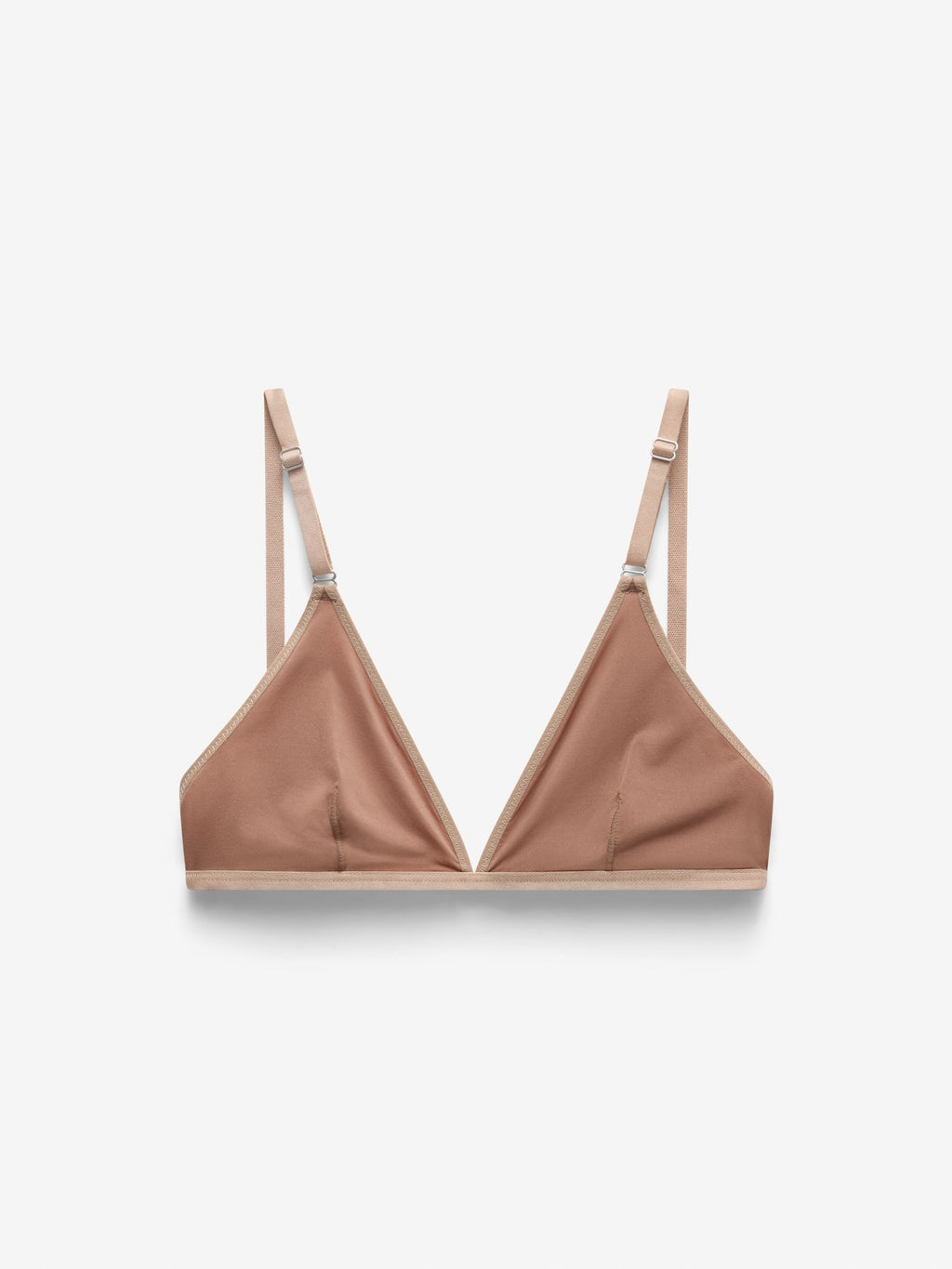 Micro Flex Triangle Bralette, Taupe