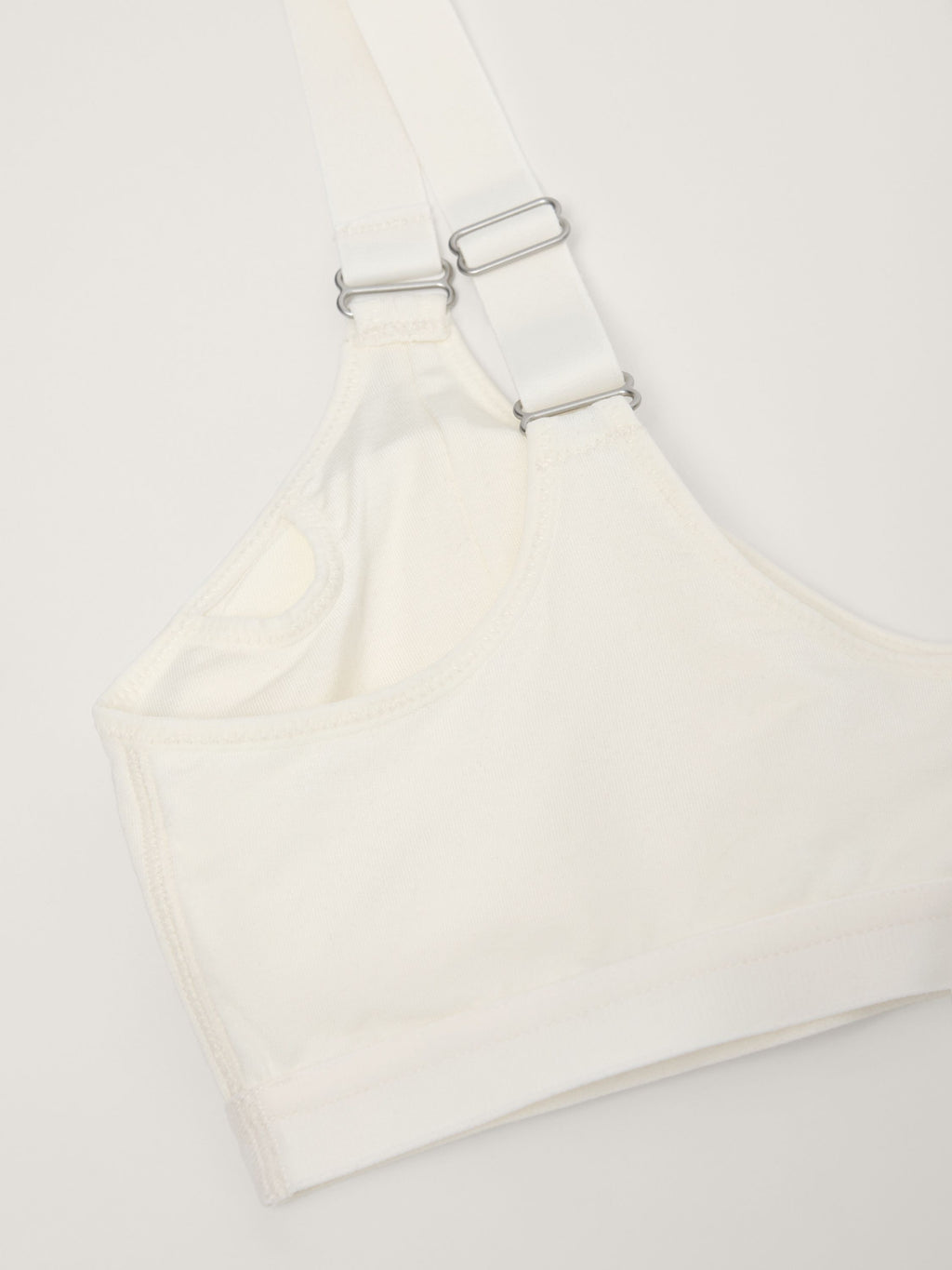 Pure Modal Plunge Bralette, Ivory