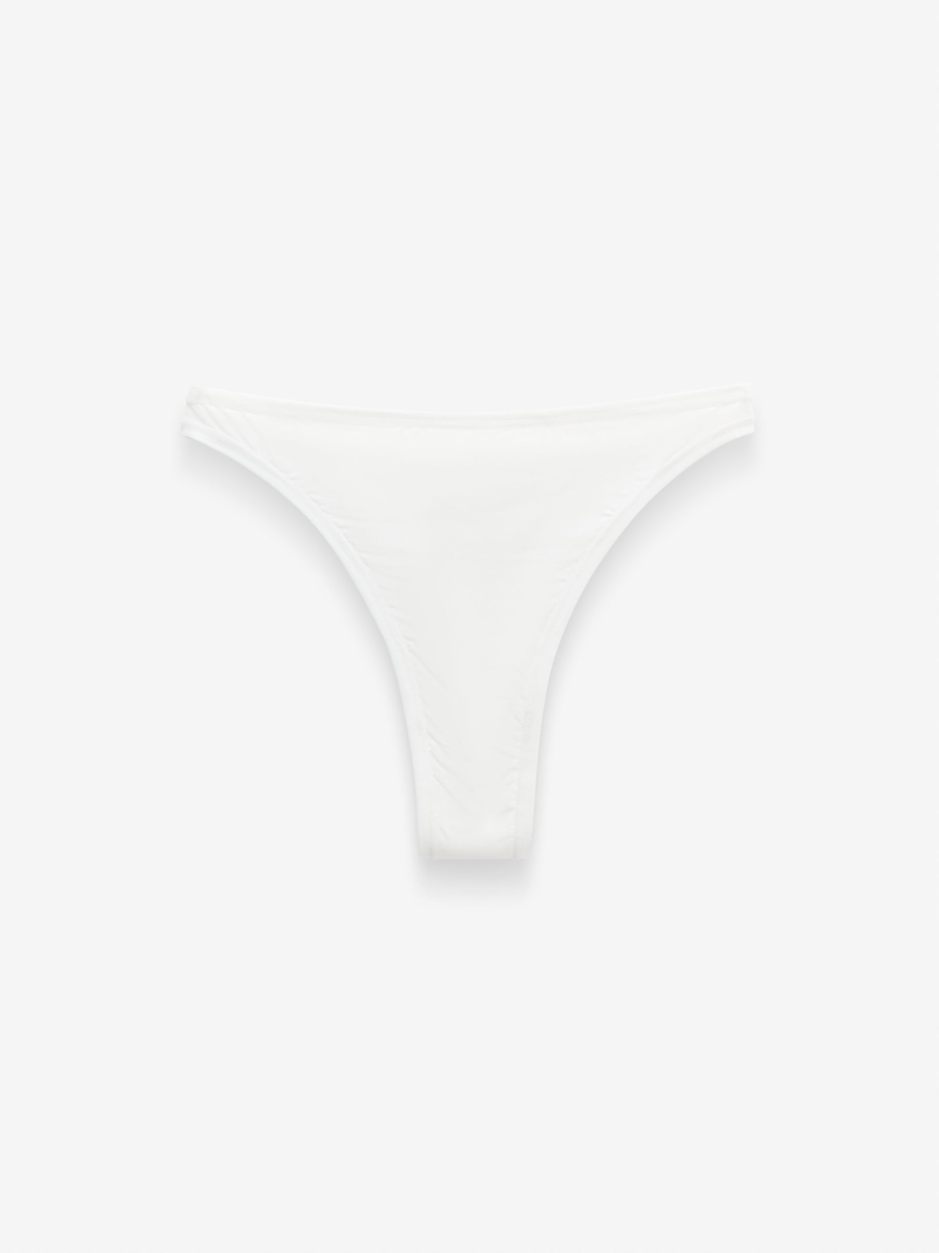 Micro Flex Thong, White