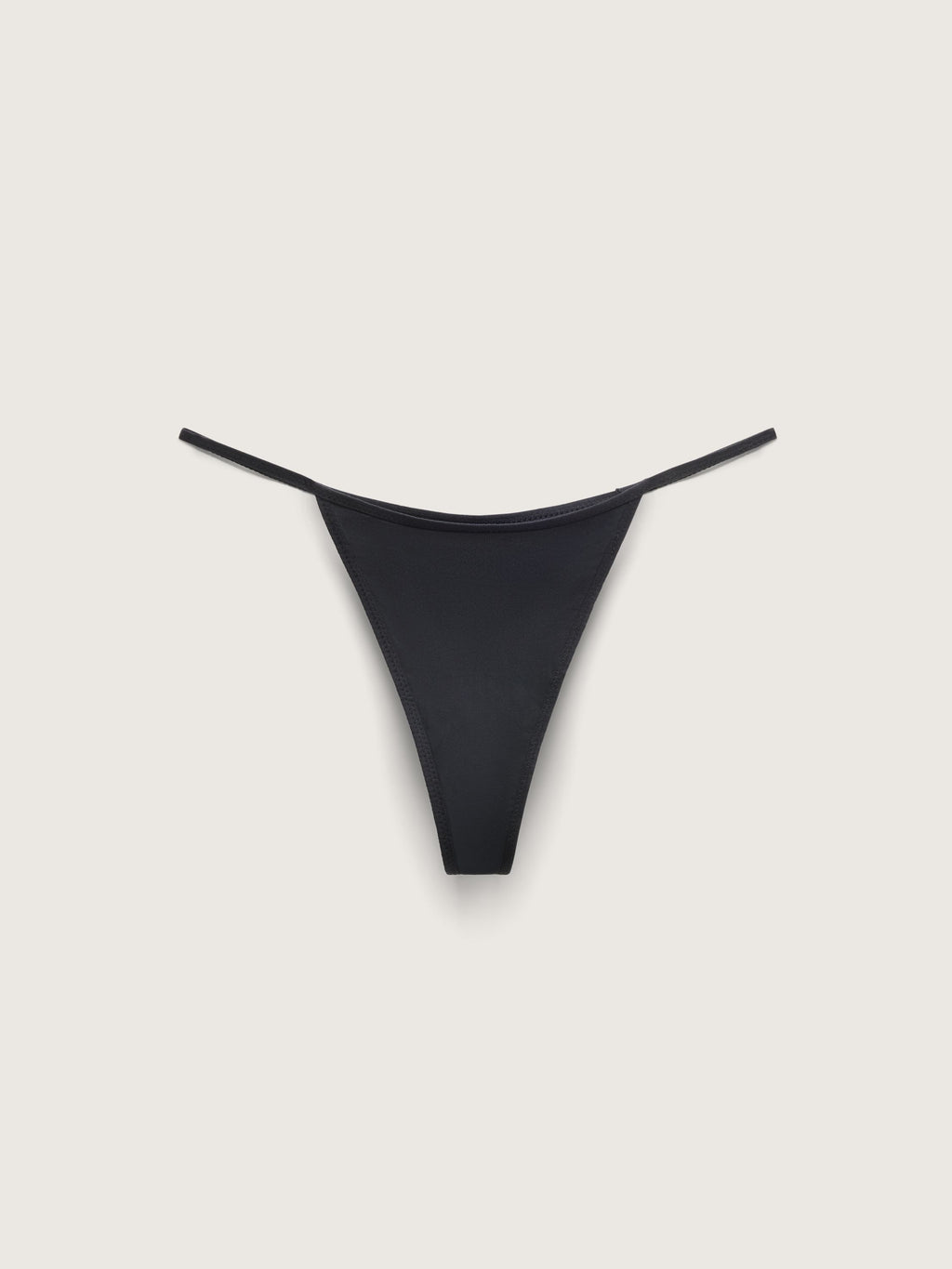 Micro Flex String Thong, Black