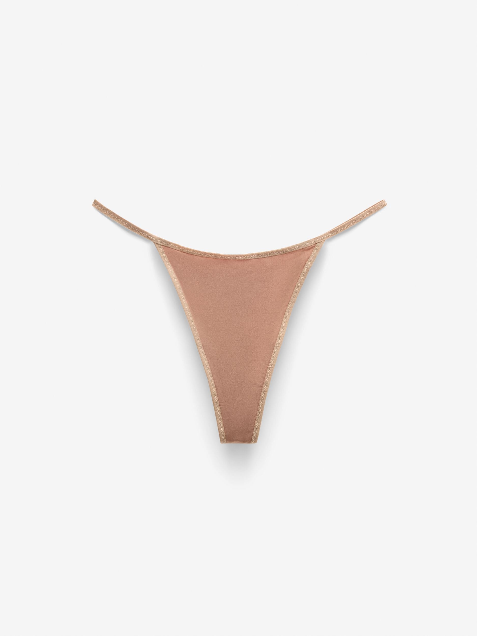 Micro Flex String Thong, Taupe – MAIN ROSE