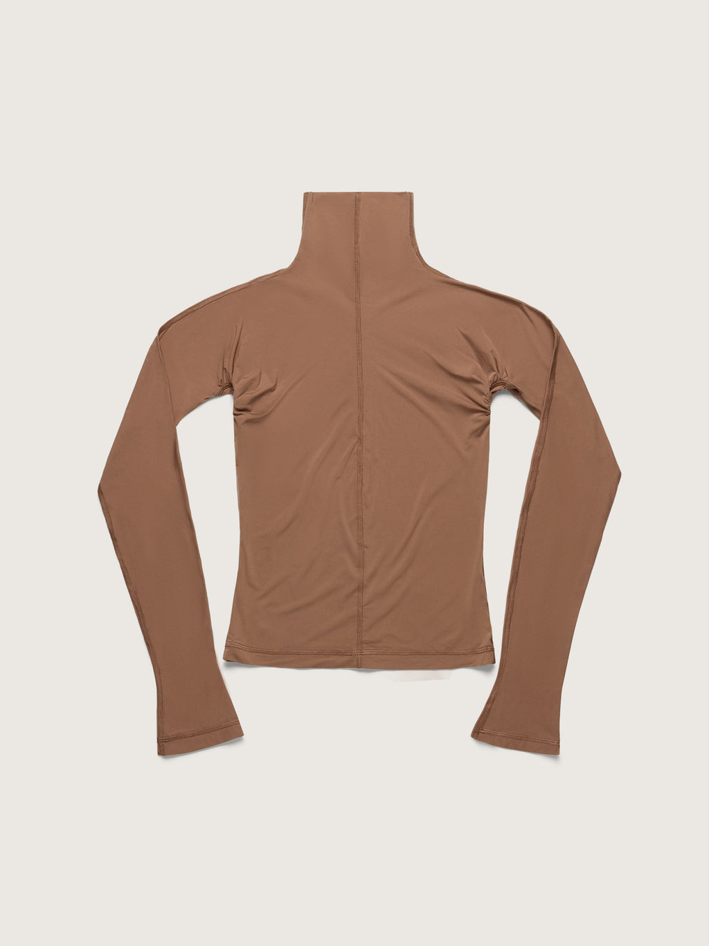 Micro Flex Turtleneck, Taupe