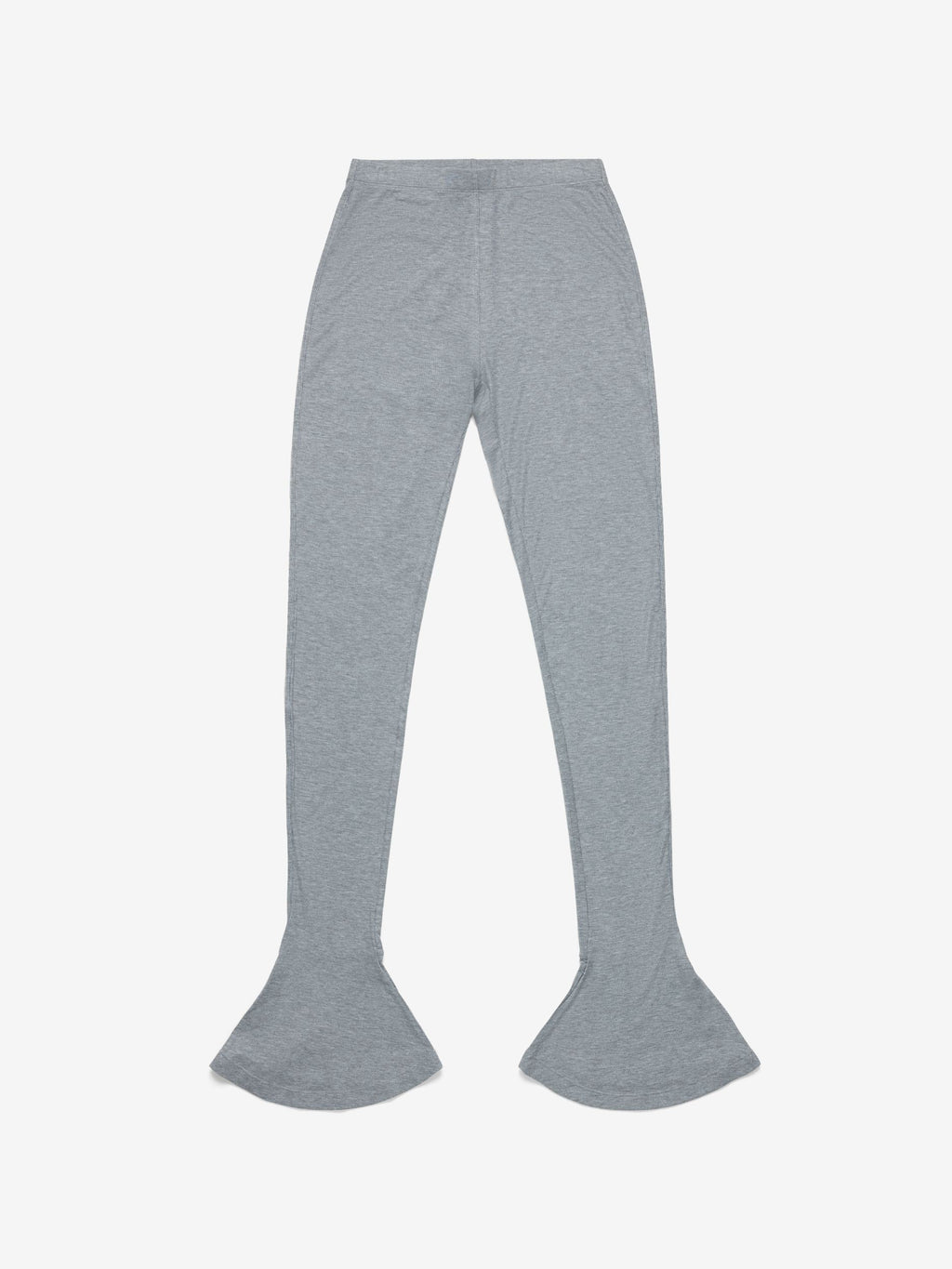 Ultrasoft Rib Kick Tights, Grey Melange